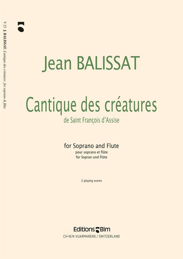 Cantique Des Créatures De St. François D'Assise